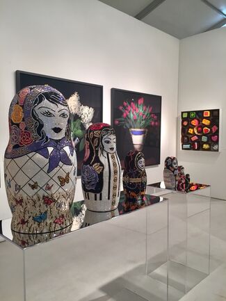 Galerie de Bellefeuille at Art Miami 2018, installation view