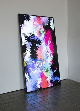 Daniel Canogar: Mirrors, installation view