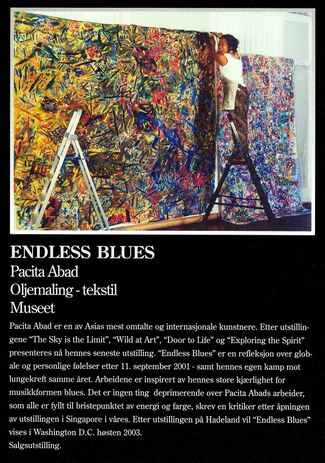 PACITA ABAD: Endless Blues, installation view