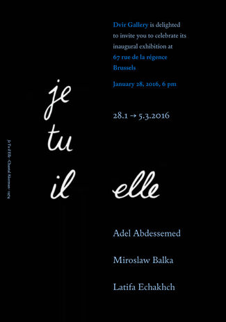 Je Tu Il Elle, Group show, installation view