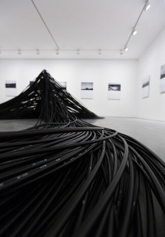 Evan Roth: Voices over the Horizon, installation view