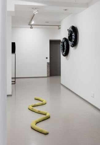 A Group Show featuring Sam Austen, Marte Eknæs and Andrew Mealor, installation view