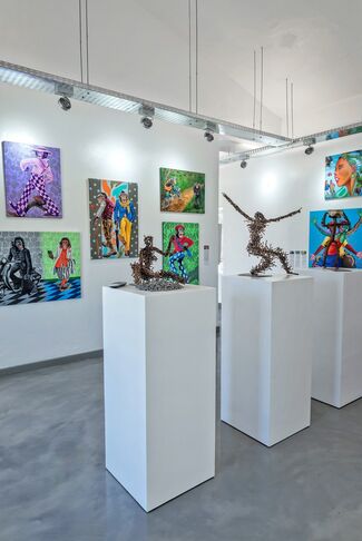 When Africa Meets Mauritius, installation view