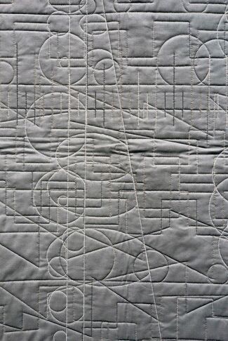 Kathy McTavish: Generative Textile Drawings, installation view