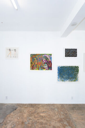 Vibrant, 16 artists from Creative Growth, installation view