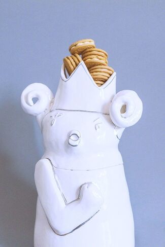 Sweet Dreamers- Limited Edition Cookie Jars by Hazy Mae, installation view