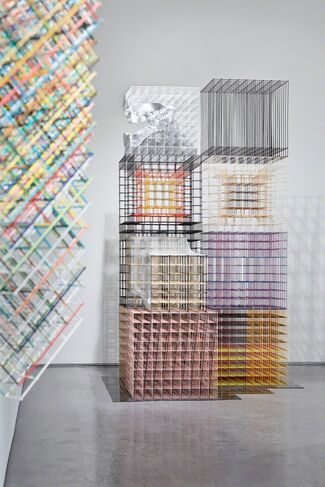 Alois Kronschlaeger: Polychromatic Structures, installation view