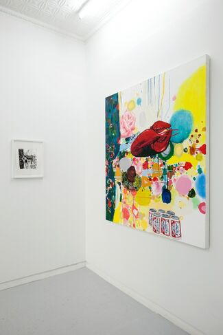 More, installation view