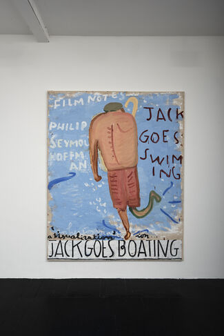 Rose Wylie: Henry, Thomas, Keith & Jack, installation view