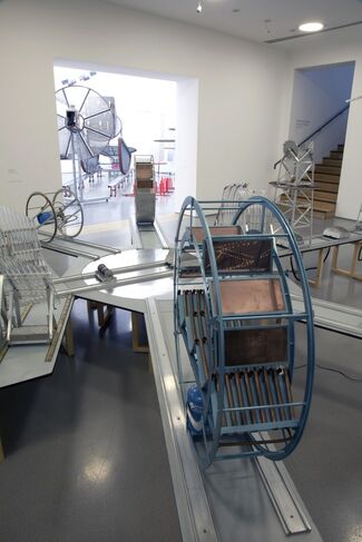 Dennis Oppenheim: Thought Collision Factories at Henry Moore Institute, installation view