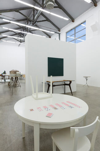 The Pagad - John Armleder, Massimo Bartolini, Maurizio Cattelan, Elmgreen & Dragset, Gelitin, installation view