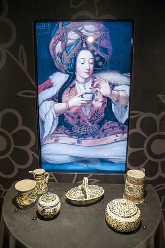Coffee Break: The Adventure of Coffee in Kütahya Tiles and Ceramics, installation view
