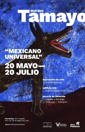 Rufino Tamayo "Mexicano Universal", installation view