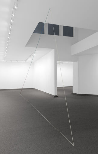 JOSEF ALBERS and FRED SANDBACK, installation view