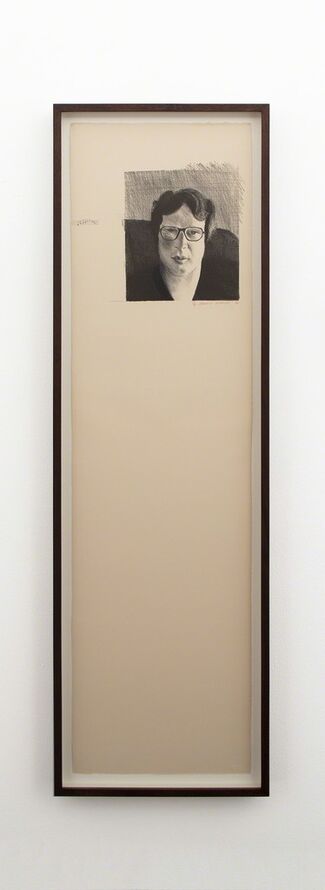DAVID HOCKNEY SELECTED PORTRAITS, 1976-1995, installation view