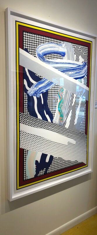 Roy Lichtenstein, ‘Reflections on Expressionist Painting’, 1990, Print, Screenprint in encaustic wax and magna on 638-g/m cold-pressed Saunders Waterford paper, Fine Art Mia