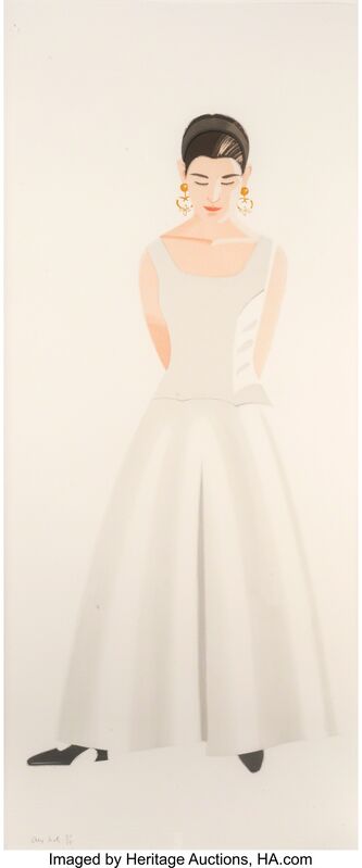 Alex Katz, ‘Wedding Dress’, 1993, Print, Etching and aquatint in colors on Somerset Satin paper, Heritage Auctions