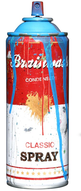 Mr. Brainwash, ‘Campbells Spray Can’, 2016, Sculpture, Painted empty spray can, EHC Fine Art Gallery Auction