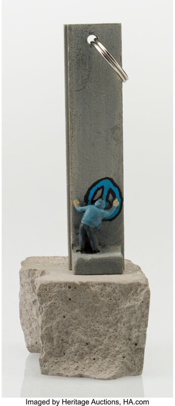 Banksy, ‘Souvenir Wall Section Key Chain’, 2017, Other, Painted cast resin, with concrete, Heritage Auctions