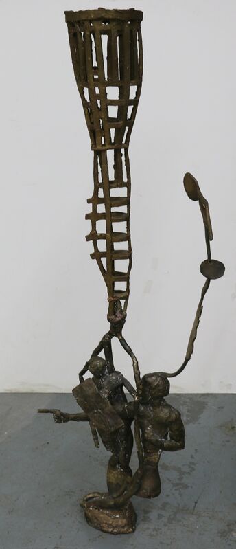Michael Davey, ‘Mammalian / Reptilian - i’, 1984, Sculpture, Cast bronze, Robert Kananaj Gallery