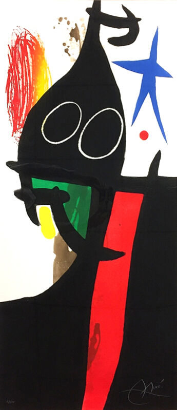 Joan Miró, ‘Le Serrasin à L’étoile Bleue (Buckwheat with Blue Star)’, 1973, Print, Etching, aquatint, and carborundum., Masterworks Fine Art