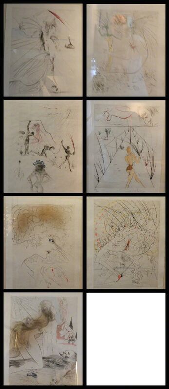 Salvador Dalí, ‘La Venus aux Fourrures Complete matched numbered suite’, 1968, Print, 15 etchings, Fine Art Acquisitions Dali 