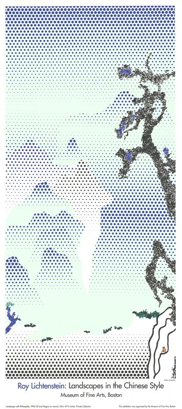Roy Lichtenstein, ‘Landscape with Philosopher’, 1996, Print, Silkscreen, ArtWise