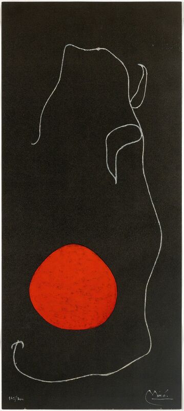 Joan Miró, ‘Oiseau devant le soleil’, 1961, Print, Colour lithograph, Koller Auctions