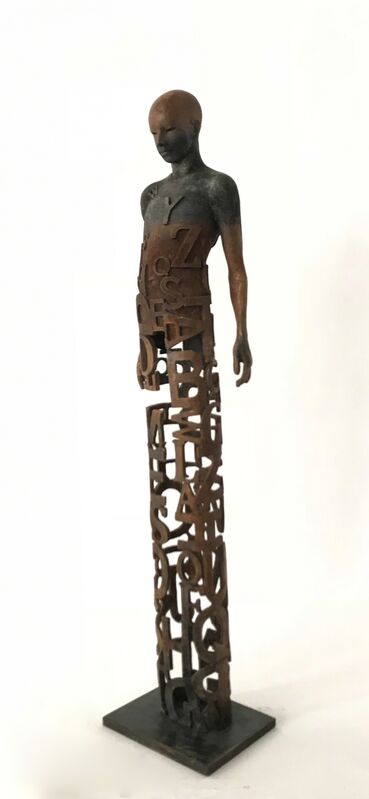 Jesús Curiá, ‘Literatum’, 2018, Sculpture, Bronce, Anquins Galeria