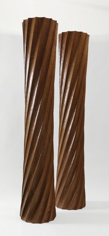 Anne and Vincent Corbiere, ‘Column Floor Lamp’, Design/Decorative Art, Linden wood, Twenty First Gallery