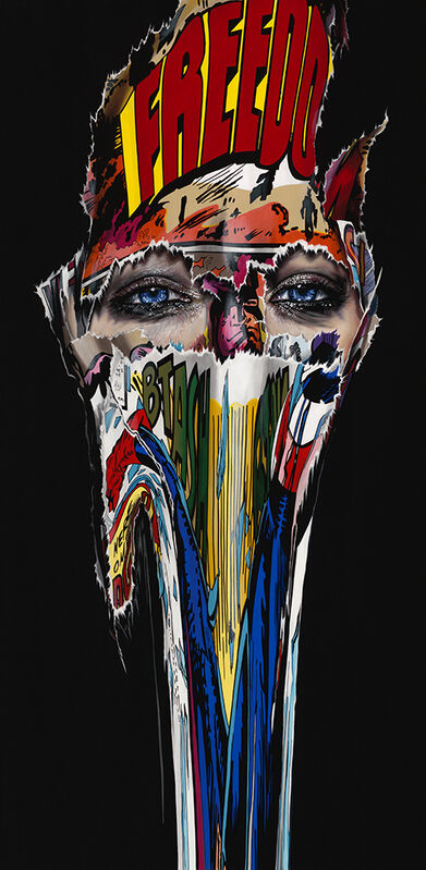 Sandra Chevrier, ‘La Cage, stoique’, 2020, Painting, Acrylic on canvas, Hashimoto Contemporary