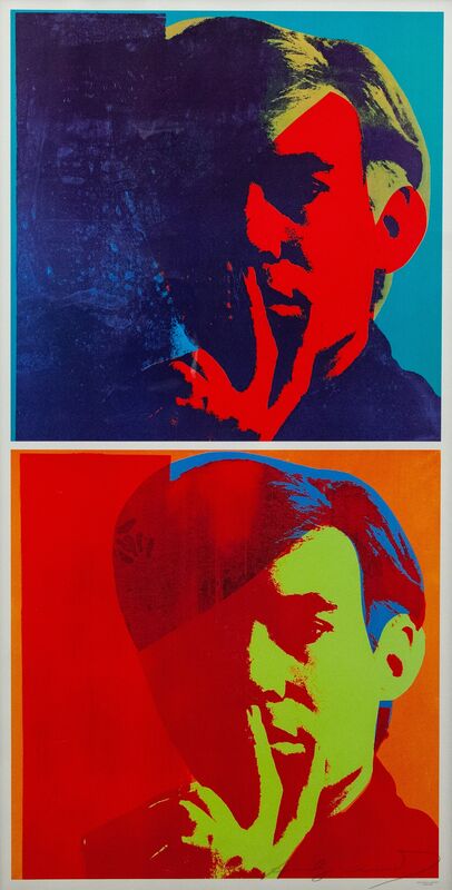 Andy Warhol, ‘Double Self Portrait’, 1978, Print, Serigraph on paper, Artrust