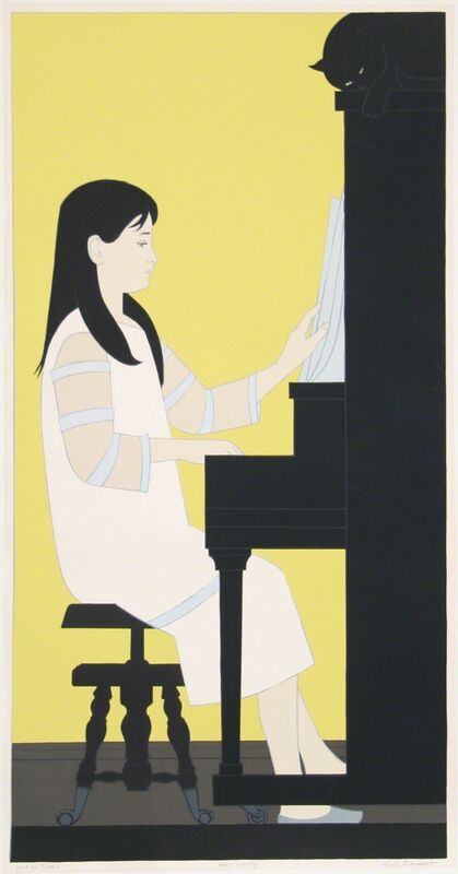 Will Barnet, ‘Girl at Piano’, 1973, Print, Serigraph on Arches, RoGallery