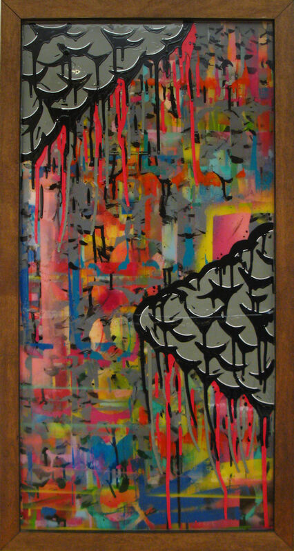 darkcloud, ‘Inadvertent Progress 5’, 2012, Painting, Enamel on foam core, Woodward Gallery