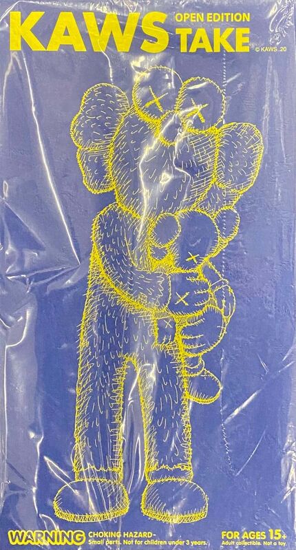 KAWS, ‘KAWS TAKE companion (blue)’, 2020, Sculpture, Painted Vinyl Cast Resin figure, Lot 180 Gallery