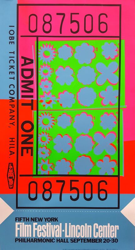 Andy Warhol, ‘Lincoln Center Ticket (FS II.19)’, 1967, Print, Screenprint, Graves International Art