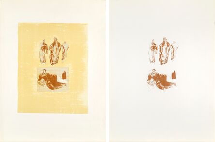 Henry Moore, ‘Ideas from a Sketchbook [Cramer 324]’, 1973