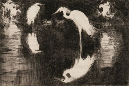 Frank Weston Benson, ‘Dark Pool’, 1920
