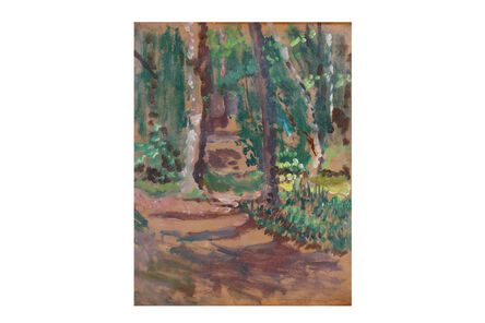 Walter Richard Sickert, ‘A wooded landscape, near Dieppe ’