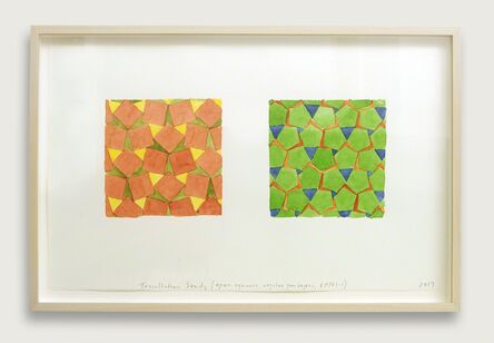 Spencer Finch, ‘Tessellation Study (open squares, regular pentagons, EPP21-1)’, 2017