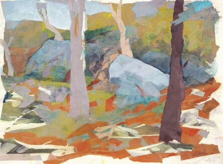 Mariella Bisson, ‘Trees and Boulders’, 1997