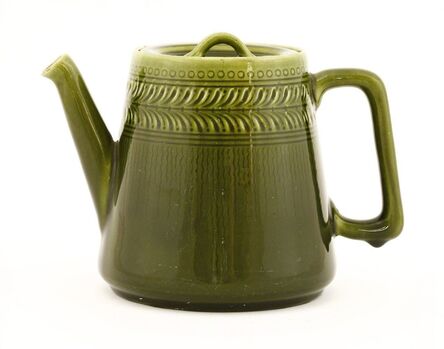 ‘A Linthorpe Pottery teapot’
