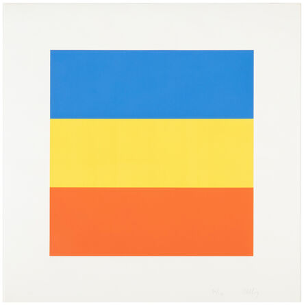 Ellsworth Kelly, ‘Blue, Yellow, Red (untitled)’, 1970-1973