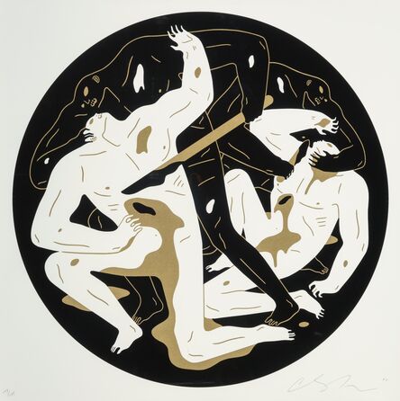 Cleon Peterson, ‘This is Darkness II (White)’, 2017