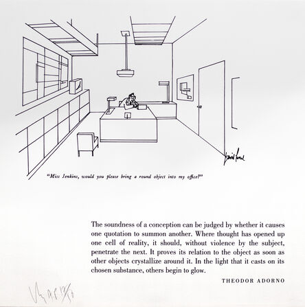 Joseph Kosuth, ‘'Double Reading #21'’, 2006