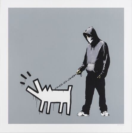 Banksy, ‘Choose your weapon (Cool Grey)’, 2010