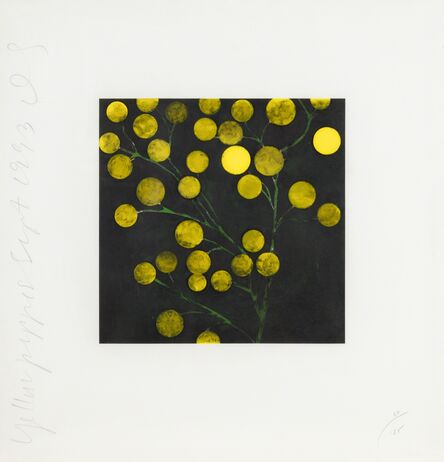 Donald Sultan, ‘Yellow Peppers from Fruits and Flowers III’, 1993