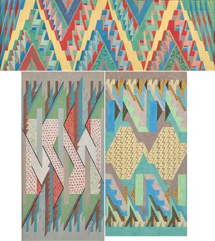 Lena Meyer-Bergner, ‘Untitled (Textile Designs)’, 1937