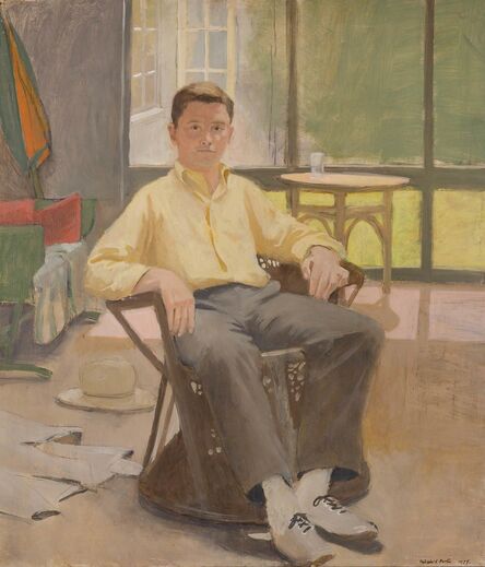 Fairfield Porter, ‘Portrait of James Schuyler’