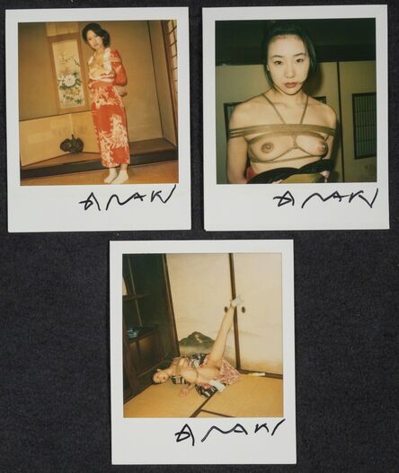 Nobuyoshi Araki, ‘Set of Three Polaroids’